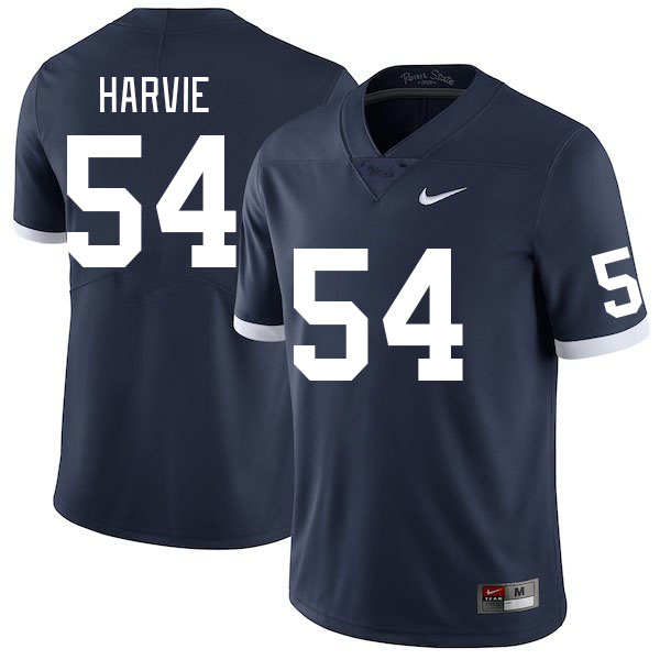 Men #54 Ian Harvie Penn State Nittany Lions College Football Jerseys Stitched Sale-Retro